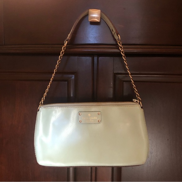 KATE SPADE Robins Egg Blue Leather Shoulder Bag - Picture 12 of 13